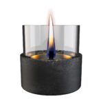 Τζάκια & Εστίες Φωτιάς Εσωτερικών Χώρων Aster Lava Black Tenderflame Tf-0440010