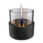 Τζάκια & Εστίες Φωτιάς Εσωτερικών Χώρων Aster Lava Black Tenderflame Tf-0440010