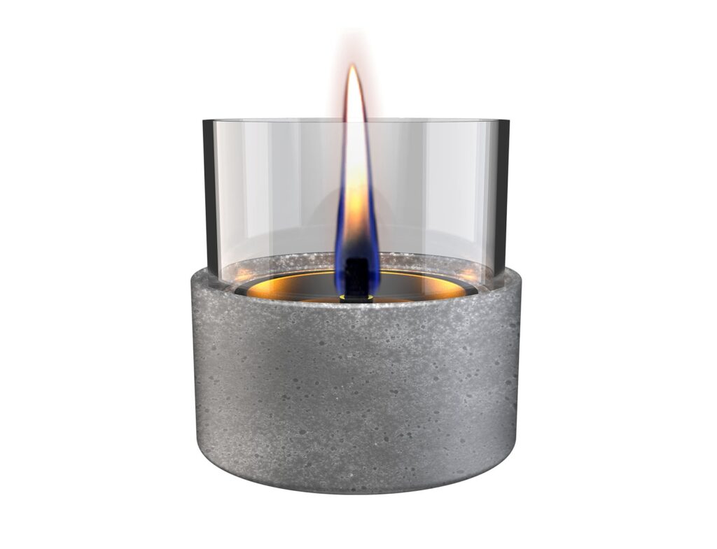 Τζάκια & Εστίες Φωτιάς Εσωτερικών Χώρων Aster Lava Grey Tenderflame Tf-0440011