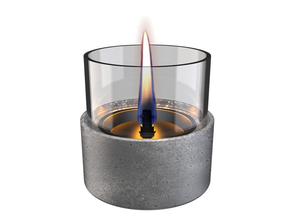 Τζάκια & Εστίες Φωτιάς Εσωτερικών Χώρων Aster Lava Grey Tenderflame Tf-0440011