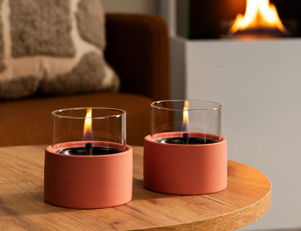 Τζάκια & Εστίες Φωτιάς Εσωτερικών Χώρων Breeze 10 Peach Tf-600076