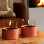 Τζάκια & Εστίες Φωτιάς Εσωτερικών Χώρων Breeze 10 Peach Tf-600076