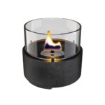 Τζάκια & Εστίες Φωτιάς Εσωτερικών Χώρων Cafe 14 Lava Black Tenderflame Tf-0410012