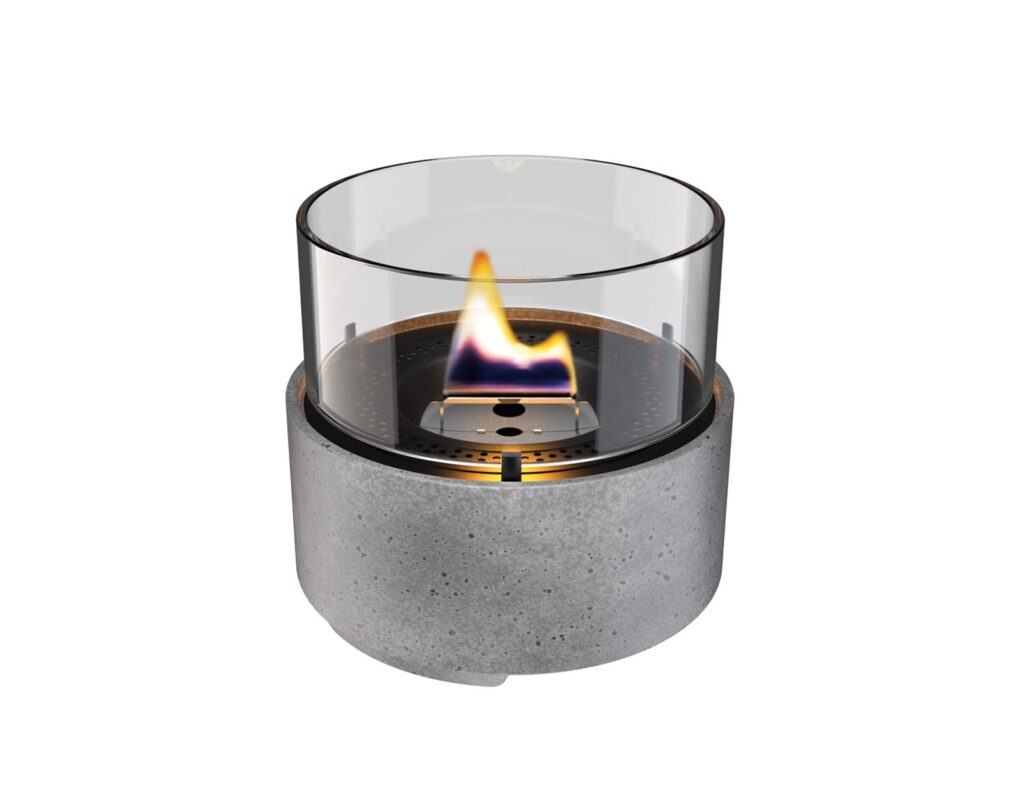 Τζάκια & Εστίες Φωτιάς Εσωτερικών Χώρων Cafe 14 Lava Grey Tenderflame Tf-0410013