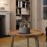 Τζάκια & Εστίες Φωτιάς Εσωτερικών Χώρων Cafe 14 Lava Grey Tenderflame Tf-0410013