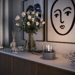 Τζάκια & Εστίες Φωτιάς Εσωτερικών Χώρων Cafe 14 Lava Grey Tenderflame Tf-0410013