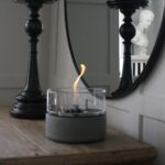 Τζάκια & Εστίες Φωτιάς Εσωτερικών Χώρων Cafe 18 Concrete Tenderflame Tf-200009