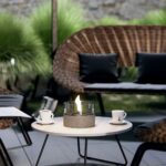 Τζάκια & Εστίες Φωτιάς Εσωτερικών Χώρων Cafe 18 Concrete Tenderflame Tf-200009