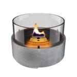 Τζάκια & Εστίες Φωτιάς Εσωτερικών Χώρων Cafe 18 Lava Grey Tenderflame Tf-0410010