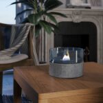 Τζάκια & Εστίες Φωτιάς Εσωτερικών Χώρων Cafe 18 Lava Grey Tenderflame Tf-0410010