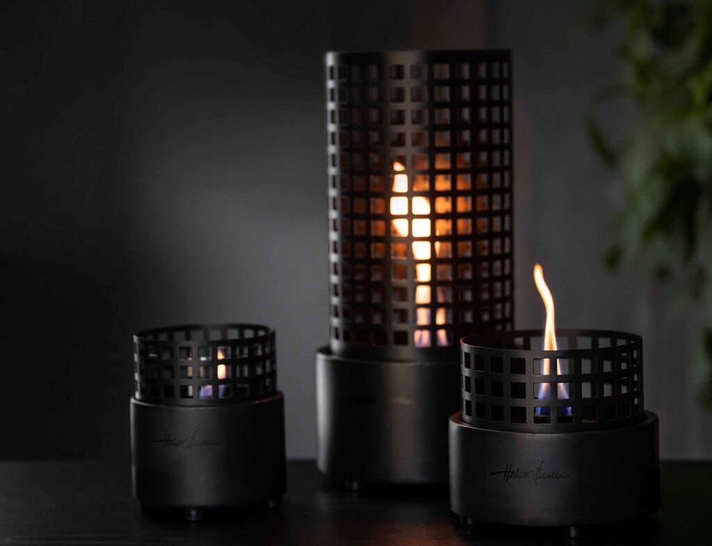 Τζάκια & Εστίες Φωτιάς Εσωτερικών Χώρων Camps Bay Black Tenderflame Tf-600004