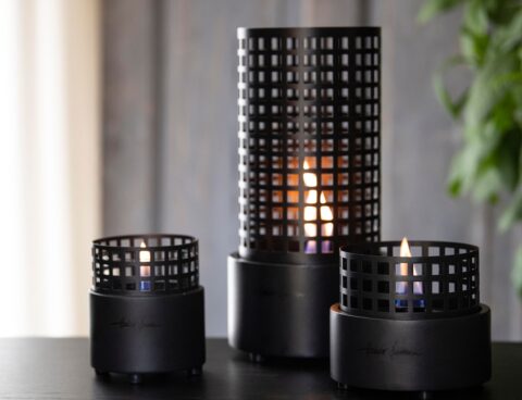 Τζάκια & Εστίες Φωτιάς Εσωτερικών Χώρων Camps Bay Black Tenderflame Tf-600004