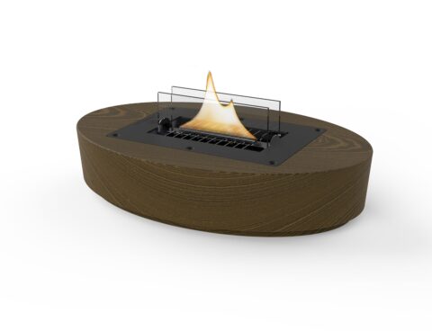 Τζάκια & Εστίες Φωτιάς Εσωτερικών Χώρων Carnation Black Oak Tf-600039