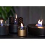 Τζάκια & Εστίες Φωτιάς Εσωτερικών Χώρων Carnation Black Tenderflame Tf-0609002