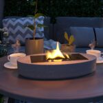 Τζάκια & Εστίες Φωτιάς Εσωτερικών Χώρων Carnation Concrete Tenderflame Tf-100153