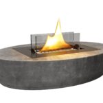 Τζάκια & Εστίες Φωτιάς Εσωτερικών Χώρων Carnation Concrete Tenderflame Tf-100153