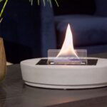 Τζάκια & Εστίες Φωτιάς Εσωτερικών Χώρων Carnation Concrete Tenderflame Tf-100153
