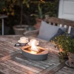 Τζάκια & Εστίες Φωτιάς Εσωτερικών Χώρων Carnation Concrete Tenderflame Tf-100153
