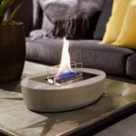 Τζάκια & Εστίες Φωτιάς Εσωτερικών Χώρων Carnation Concrete Tenderflame Tf-100153