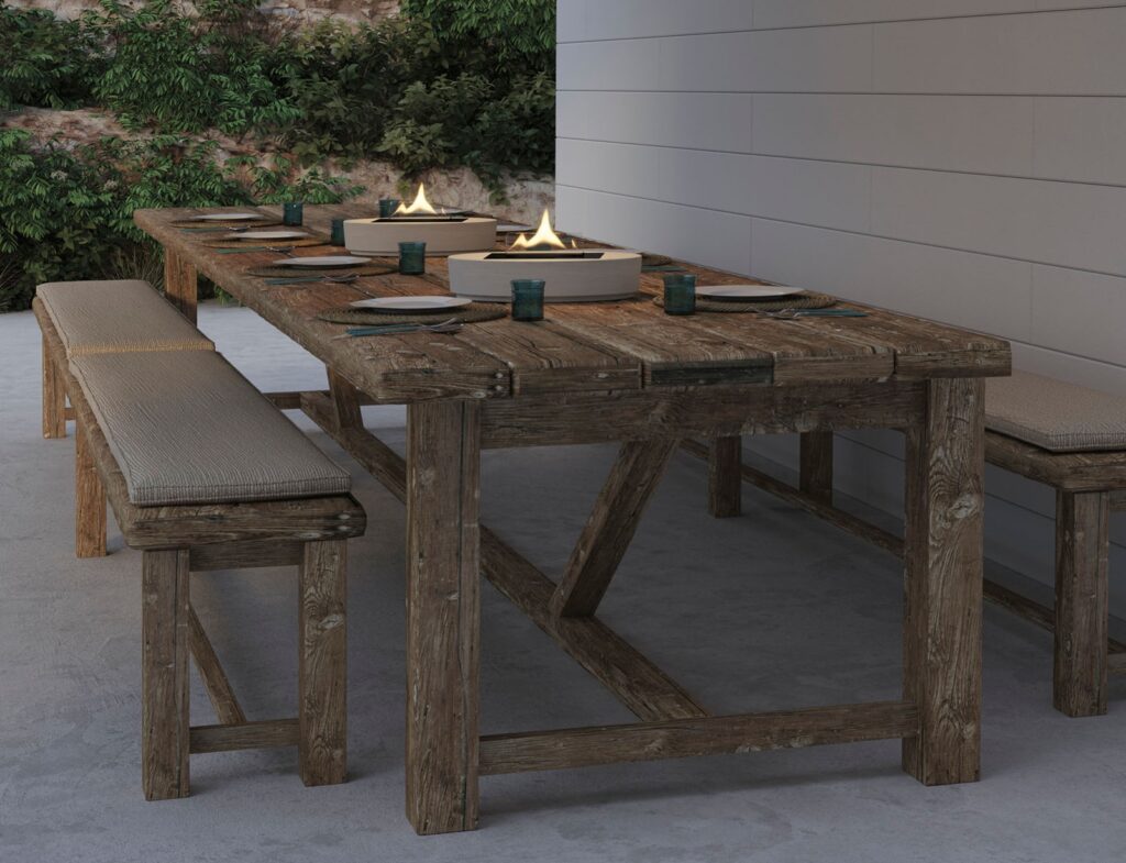 Τζάκια & Εστίες Φωτιάς Εσωτερικών Χώρων Carnation Concrete Tenderflame Tf-100153