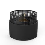 Τζάκια & Εστίες Φωτιάς Εσωτερικών Χώρων Fireplace Tenderflame Plettenberg Black Tf-600007