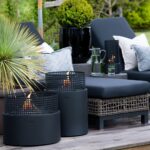 Τζάκια & Εστίες Φωτιάς Εσωτερικών Χώρων Fireplace Tenderflame Plettenberg Black Tf-600007