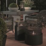Τζάκια & Εστίες Φωτιάς Εσωτερικών Χώρων Fireplace Tenderflame Plettenberg Black Tf-600007