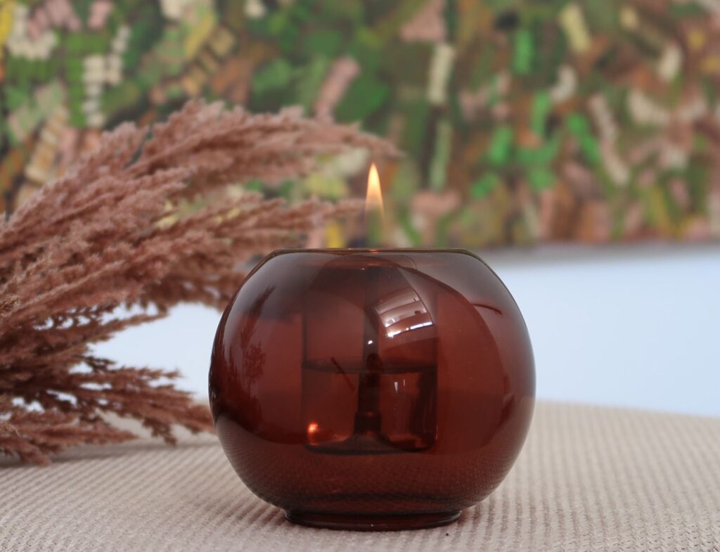 Τζάκια & Εστίες Φωτιάς Εσωτερικών Χώρων Globus Candle 10 Amber Tf-600936