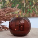 Τζάκια & Εστίες Φωτιάς Εσωτερικών Χώρων Globus Candle 10 Amber Tf-600936