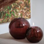 Τζάκια & Εστίες Φωτιάς Εσωτερικών Χώρων Globus Candle 10 Amber Tf-600936