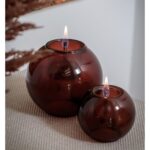 Τζάκια & Εστίες Φωτιάς Εσωτερικών Χώρων Globus Candle 10 Amber Tf-600936