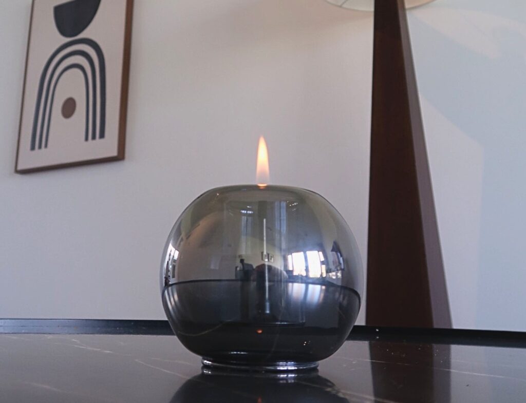 Τζάκια & Εστίες Φωτιάς Εσωτερικών Χώρων Globus Candle 10 Graphite Tf-600937