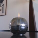 Τζάκια & Εστίες Φωτιάς Εσωτερικών Χώρων Globus Candle 10 Graphite Tf-600937