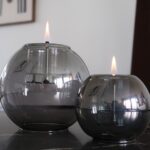 Τζάκια & Εστίες Φωτιάς Εσωτερικών Χώρων Globus Candle 10 Graphite Tf-600937