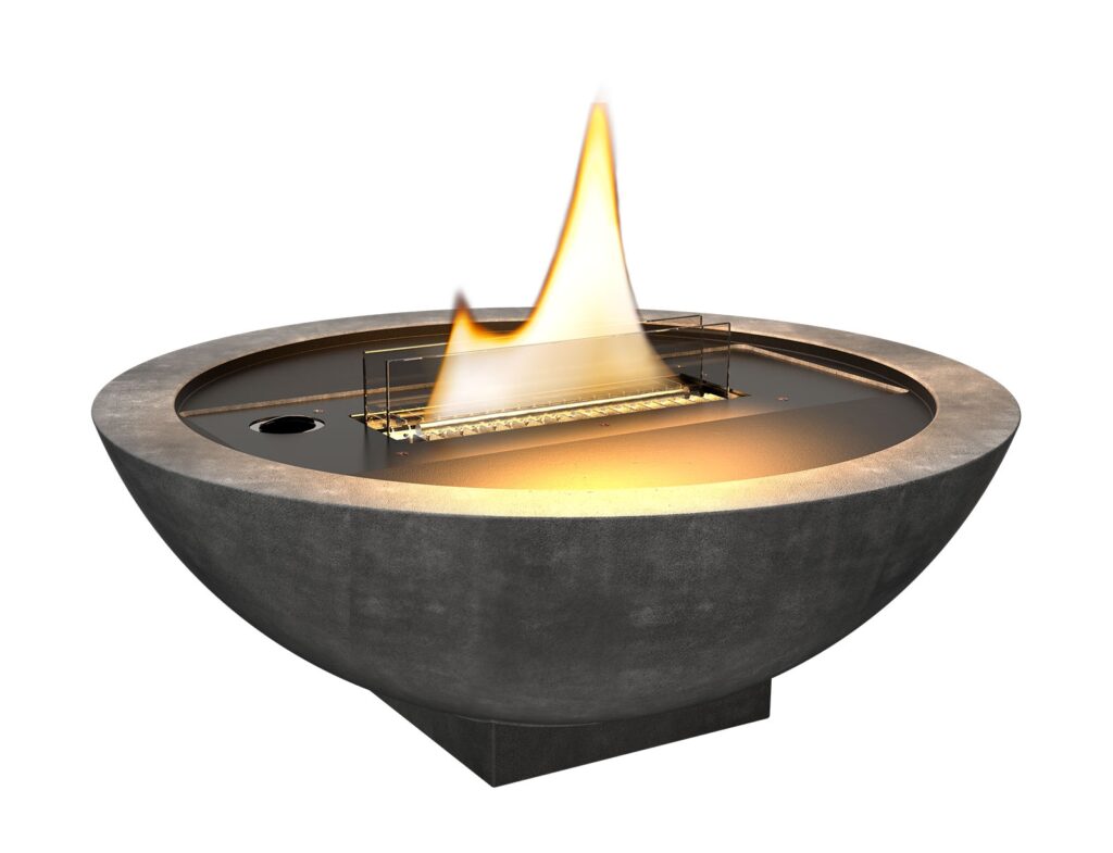 Τζάκια & Εστίες Φωτιάς Εσωτερικών Χώρων Iris Concrete Tenderflame Tf-200008
