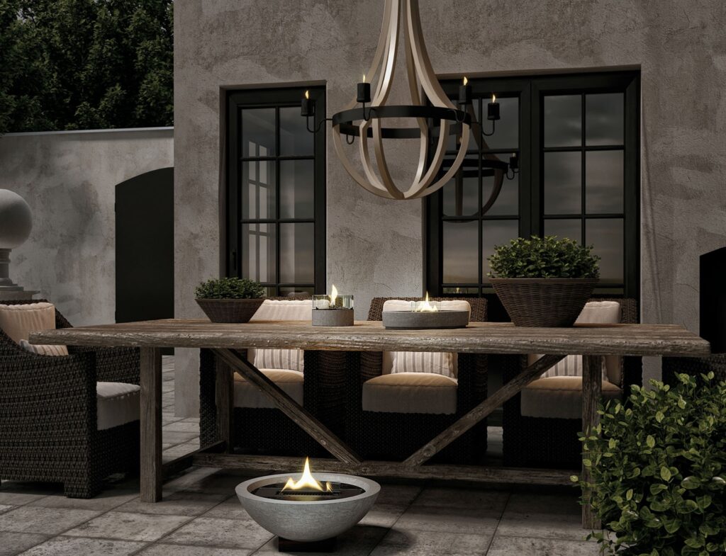 Τζάκια & Εστίες Φωτιάς Εσωτερικών Χώρων Iris Concrete Tenderflame Tf-200008