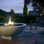 Τζάκια & Εστίες Φωτιάς Εσωτερικών Χώρων Iris Concrete Tenderflame Tf-200008