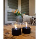 Τζάκια & Εστίες Φωτιάς Εσωτερικών Χώρων Lilly 10 Black Tf-200003