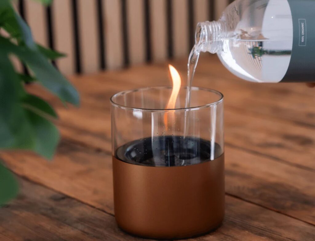 Τζάκια & Εστίες Φωτιάς Εσωτερικών Χώρων Lilly 10 Copper + Tenderfuel Tf-600502