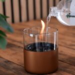 Τζάκια & Εστίες Φωτιάς Εσωτερικών Χώρων Lilly 10 Copper + Tenderfuel Tf-600502