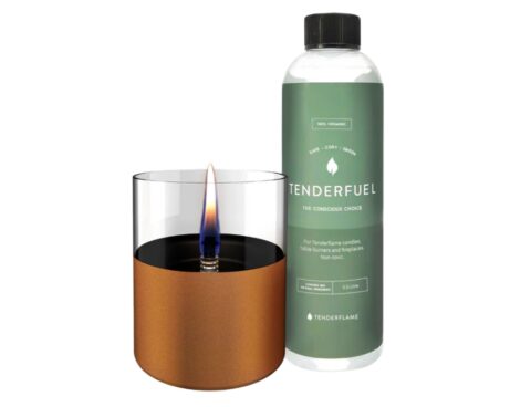 Τζάκια & Εστίες Φωτιάς Εσωτερικών Χώρων Lilly 10 Copper + Tenderfuel Tf-600502