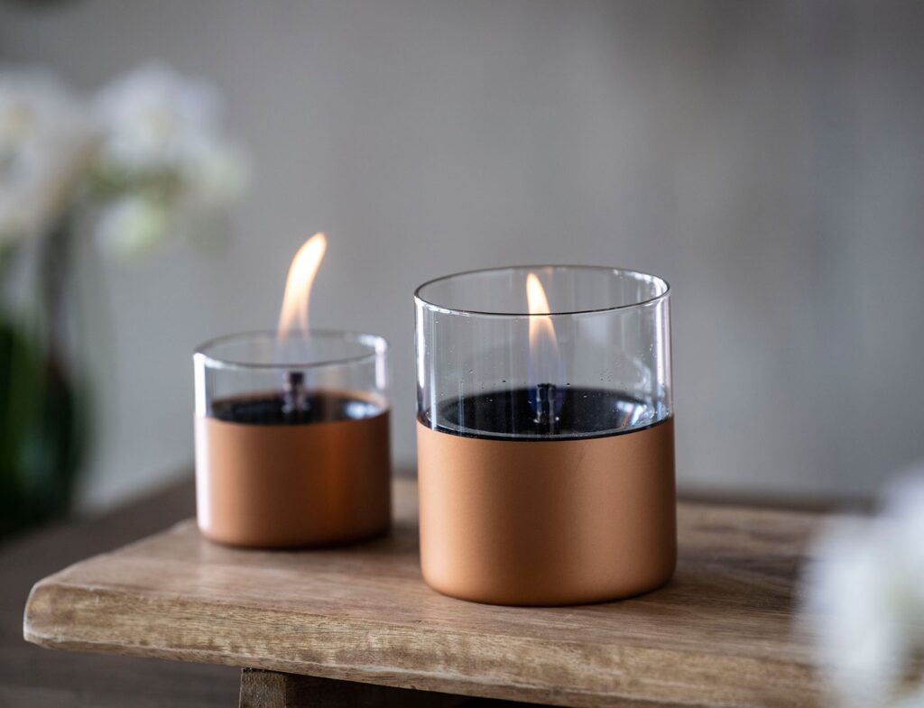 Τζάκια & Εστίες Φωτιάς Εσωτερικών Χώρων Lilly 10 Copper Tf-600089