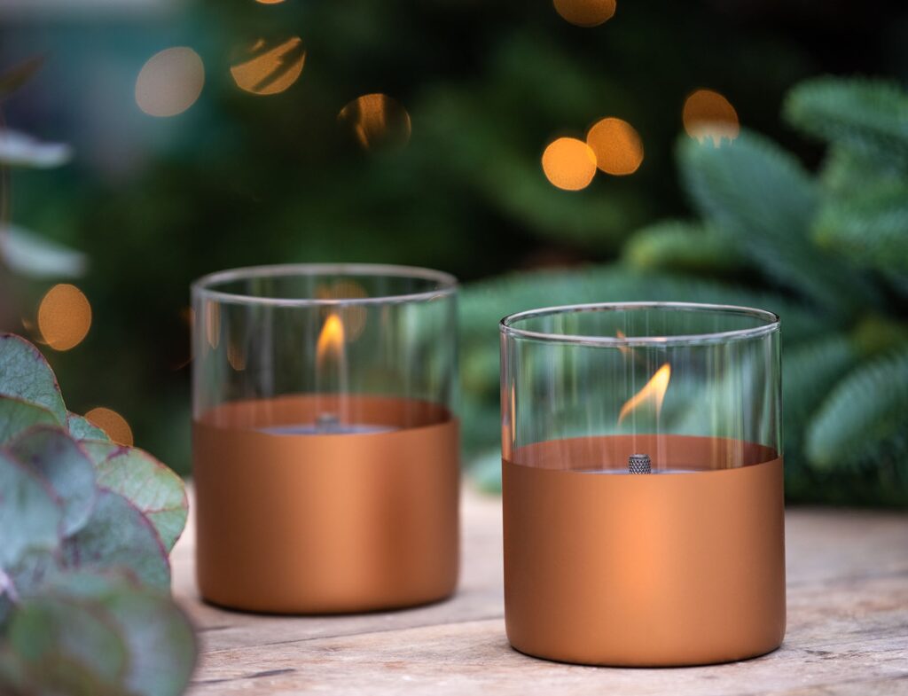 Τζάκια & Εστίες Φωτιάς Εσωτερικών Χώρων Lilly 10 Copper Tf-600089