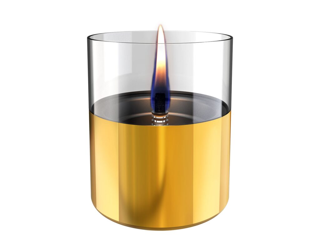 Τζάκια & Εστίες Φωτιάς Εσωτερικών Χώρων Lilly 10 Gold Tf-200005