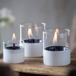 Τζάκια & Εστίες Φωτιάς Εσωτερικών Χώρων Lilly 10 White Tf-200004