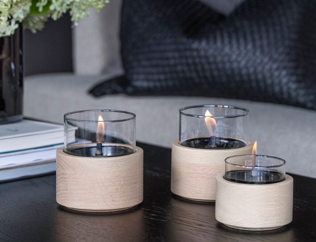 Τζάκια & Εστίες Φωτιάς Εσωτερικών Χώρων Lotus 10 Natural Tenderflame Tf-600330