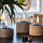 Τζάκια & Εστίες Φωτιάς Εσωτερικών Χώρων Lotus 10 Slate Tenderflame Tf-600510