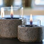 Τζάκια & Εστίες Φωτιάς Εσωτερικών Χώρων Lotus 10 Slate Tenderflame Tf-600510