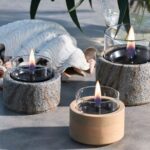 Τζάκια & Εστίες Φωτιάς Εσωτερικών Χώρων Lotus 10 Slate Tenderflame Tf-600510