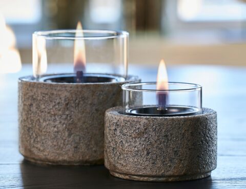 Τζάκια & Εστίες Φωτιάς Εσωτερικών Χώρων Lotus 10 Slate Tenderflame Tf-600510